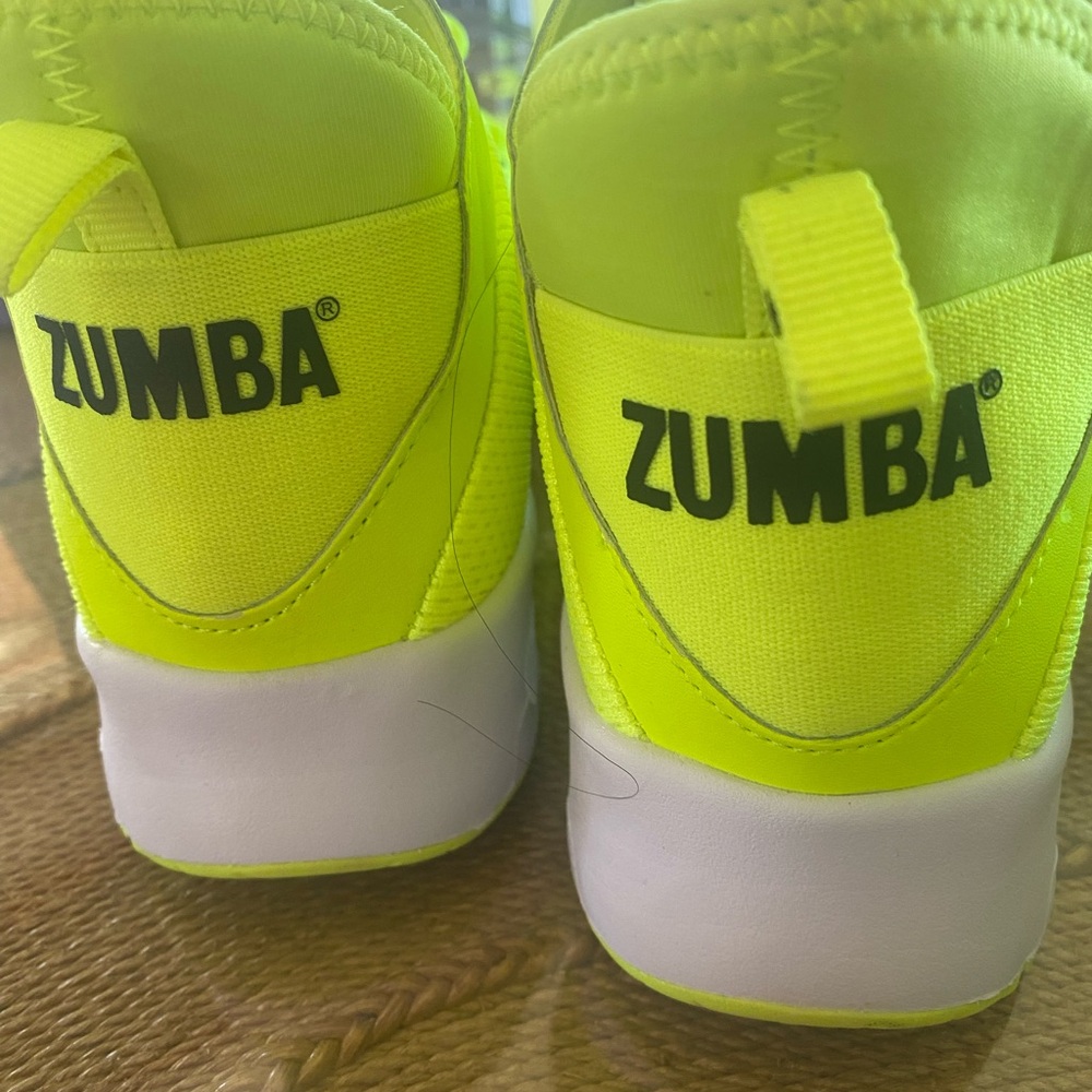 Zumba Fitness women’s Neon Yellow Dance Shoes